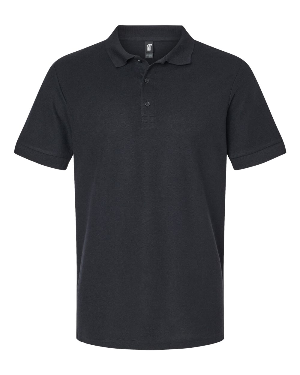 Gildan Men's Ultra Cotton Piqué Polo Black