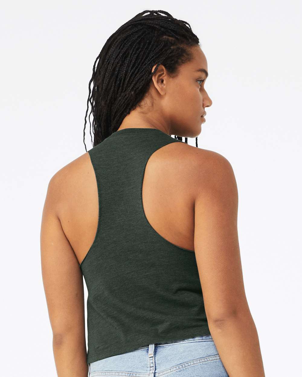 Women's Racerback Crop Tank