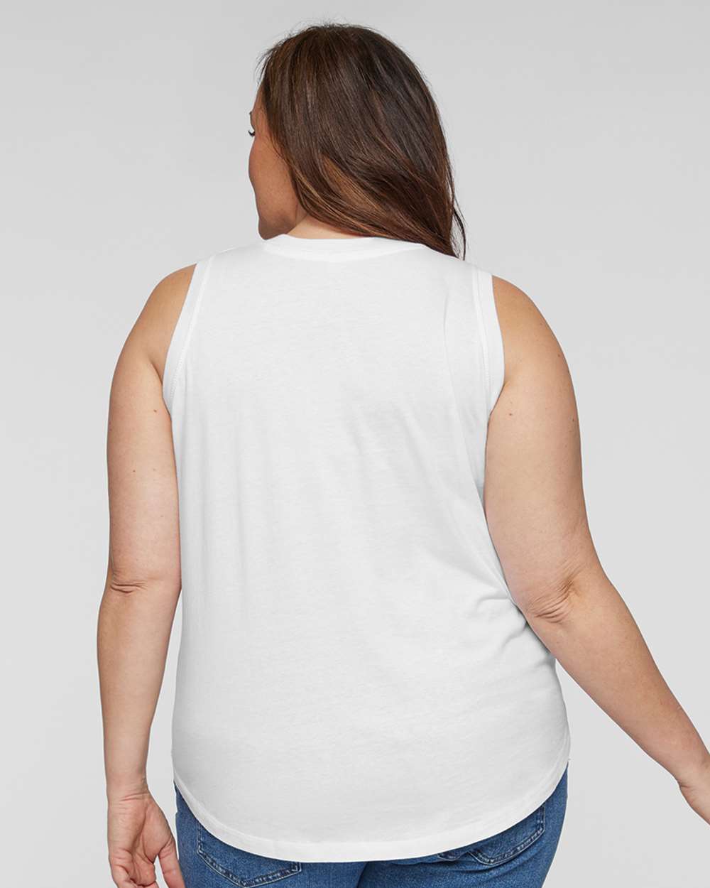 Women's Curvy Relaxed Fine Jersey Tank