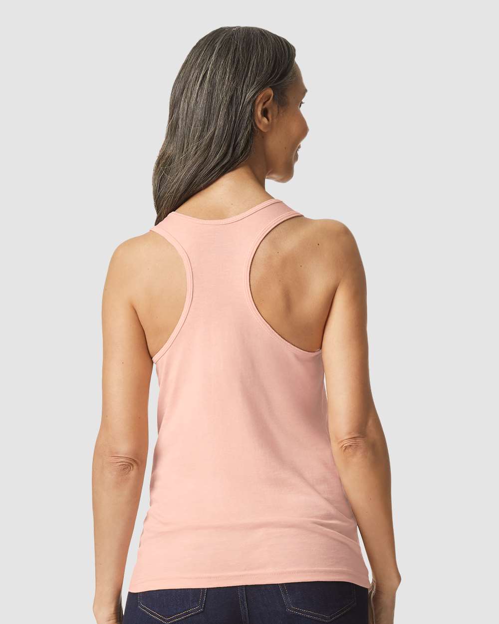 Women's Softstyle® CVC Racerback Tank Top