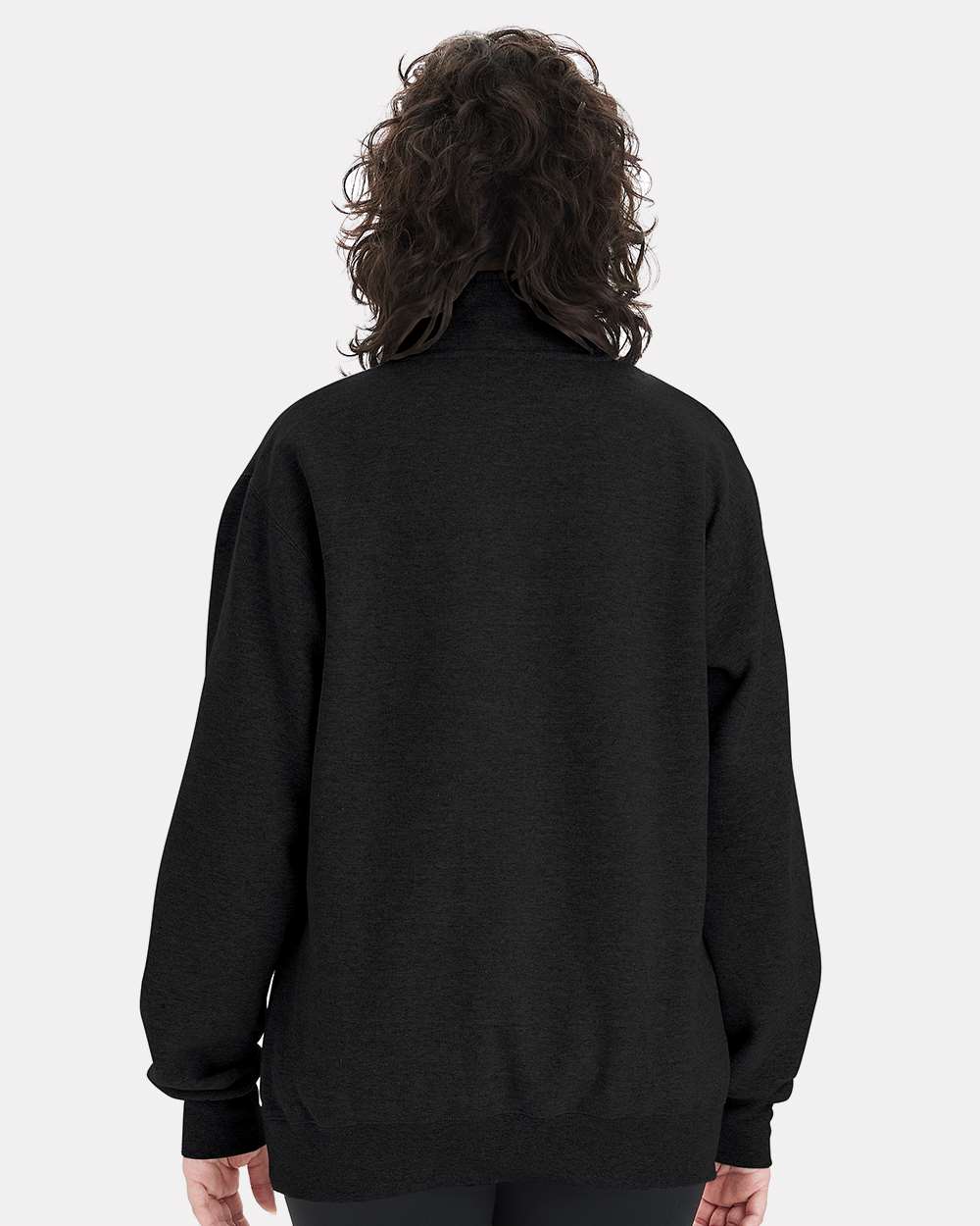 Unisex Powerblend® Quarter-Zip Pullover