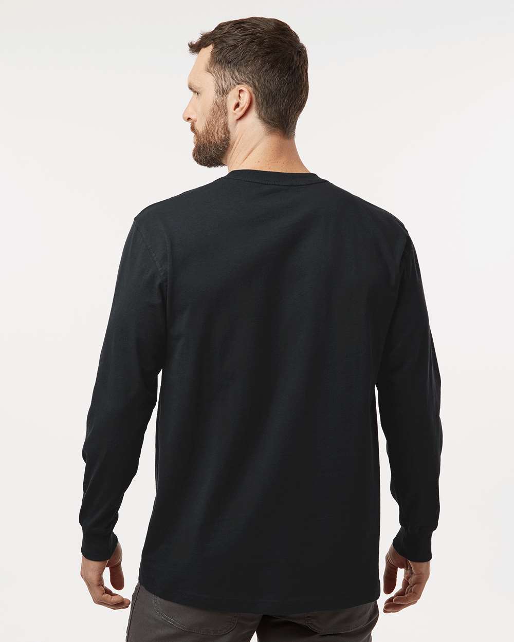 Men's Tall Traditional Heavyweight Long Sleeve T-Shirt
