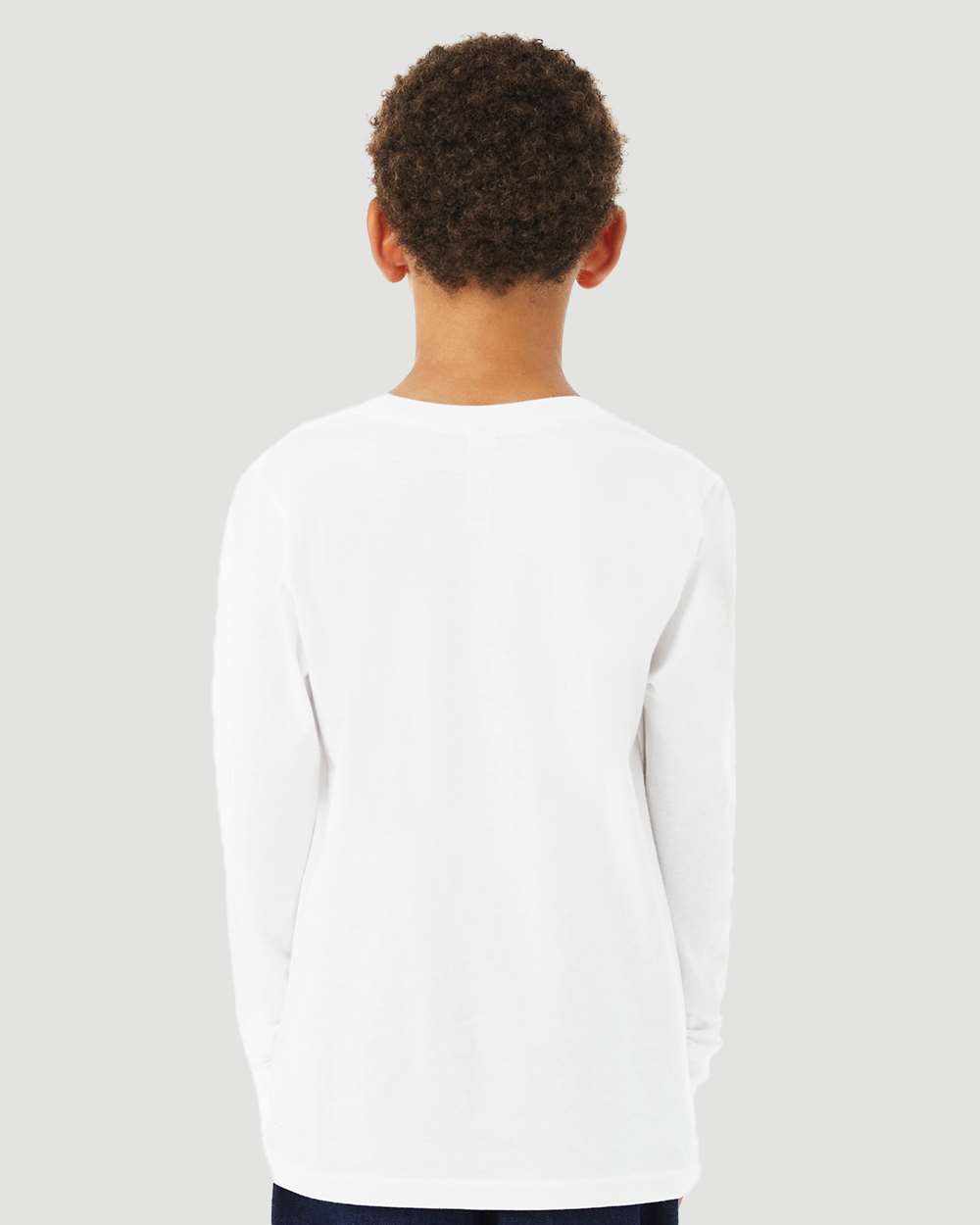 Youth Heather CVC Long Sleeve Tee