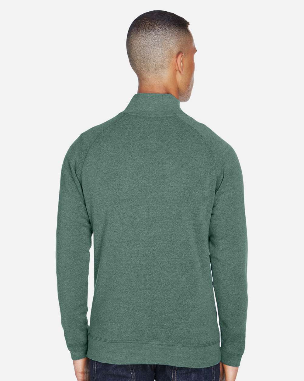 Men's Triblend Quarter-Zip Sweatshirt