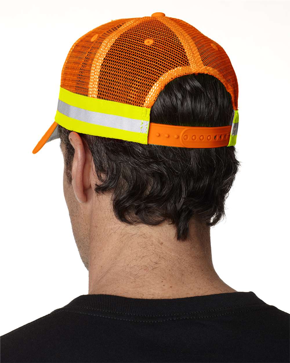 Trucker Reflector High-Visibility Constructed Cap