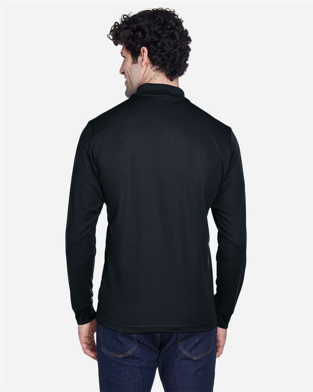 Men's Pinnacle Performance Long Sleeve Piqué Polo