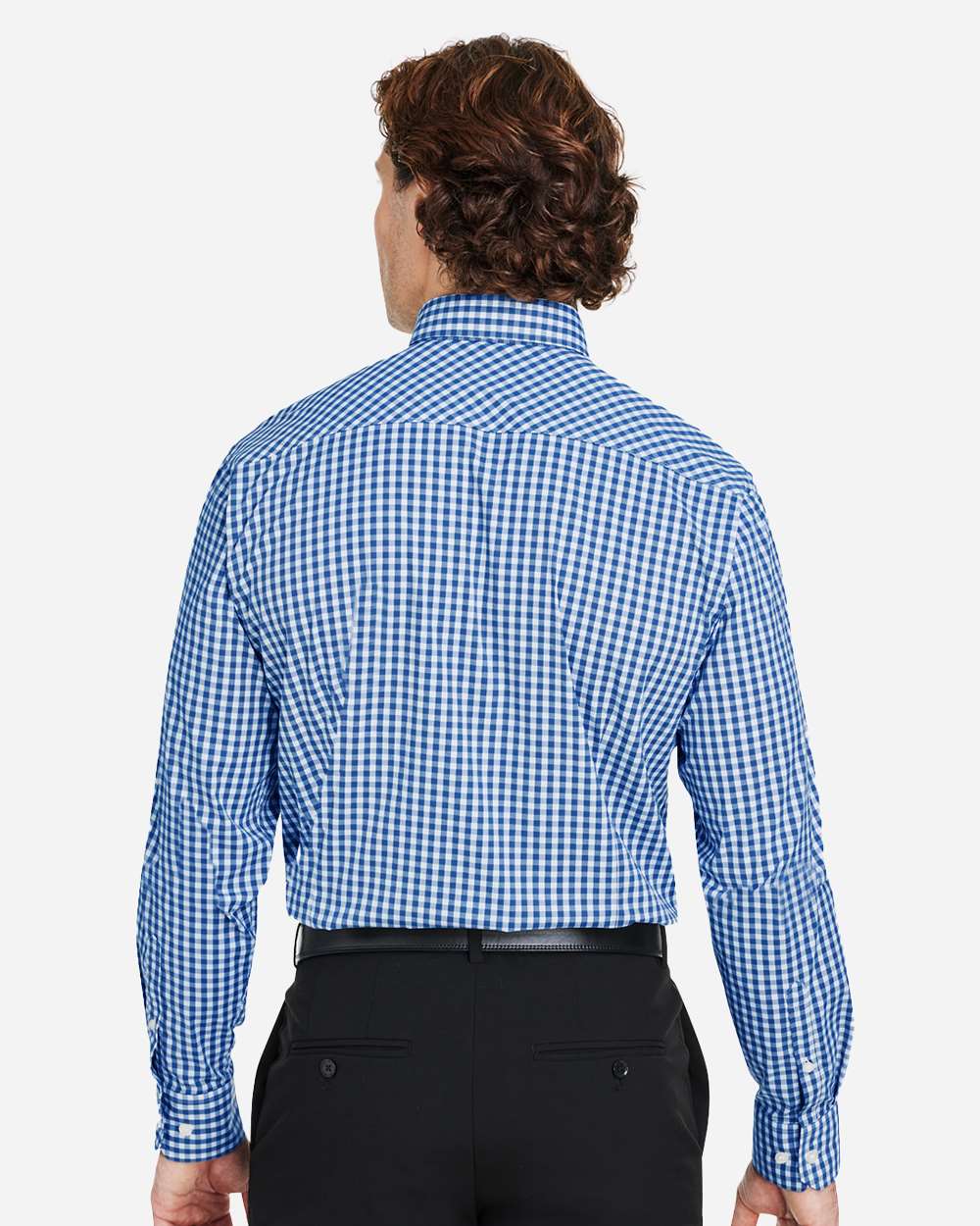 Men's CrownLux Performance® Gingham Dress Shirt