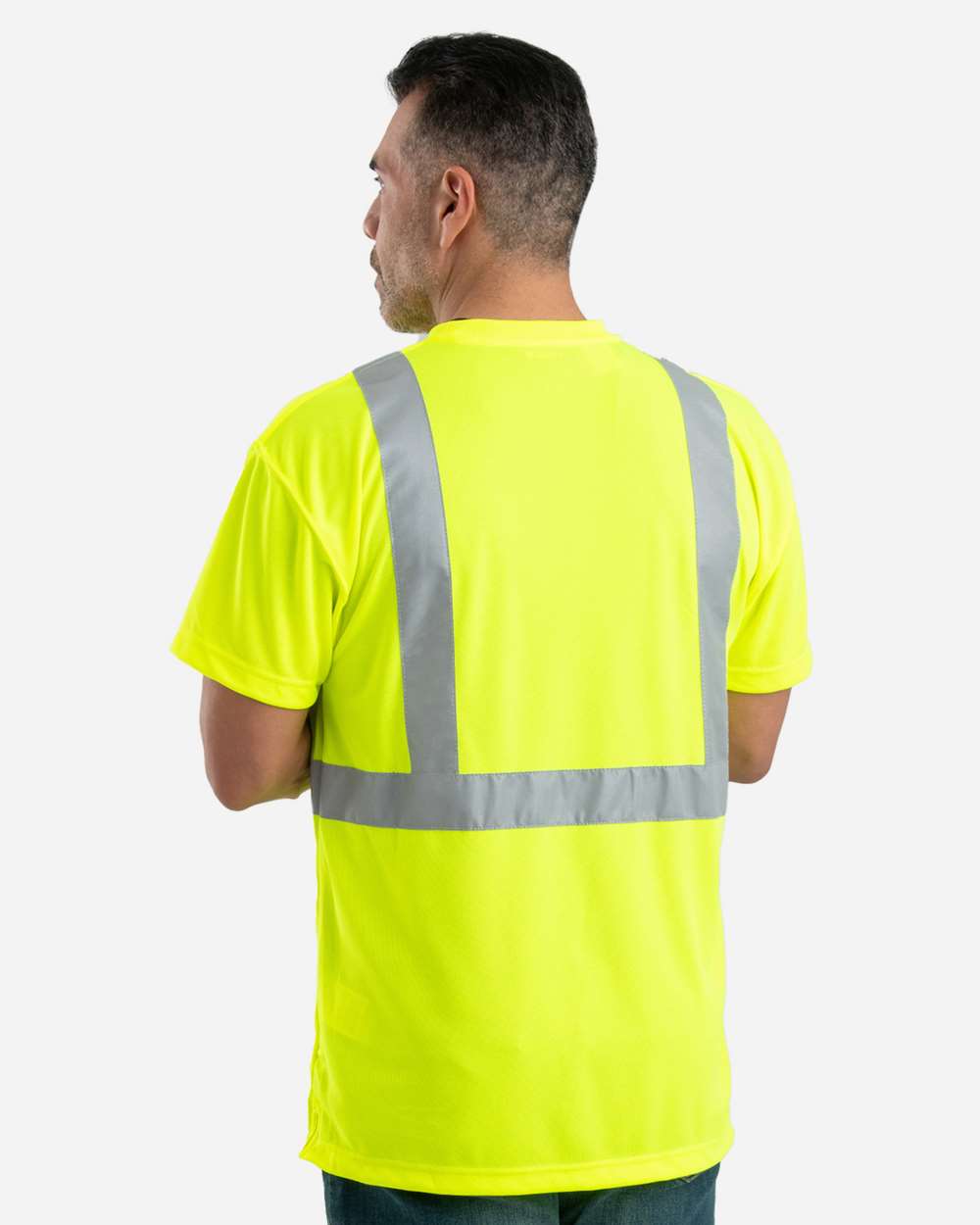 Men's Tall Hi-Vis Class 2 Performance T-Shirt