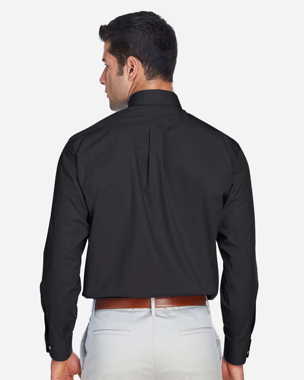 Men's Tall Crown Collection® Broadcloth Woven Dress Shirt