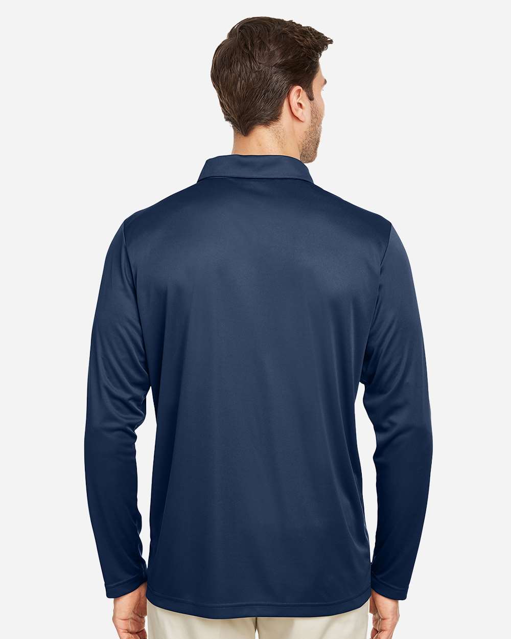 Men's Zone Performance Long Sleeve Polo