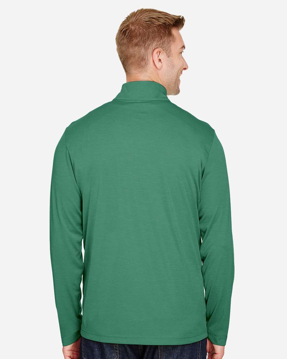 Men's Zone Sonic Heather Performance Quarter-Zip Pullover