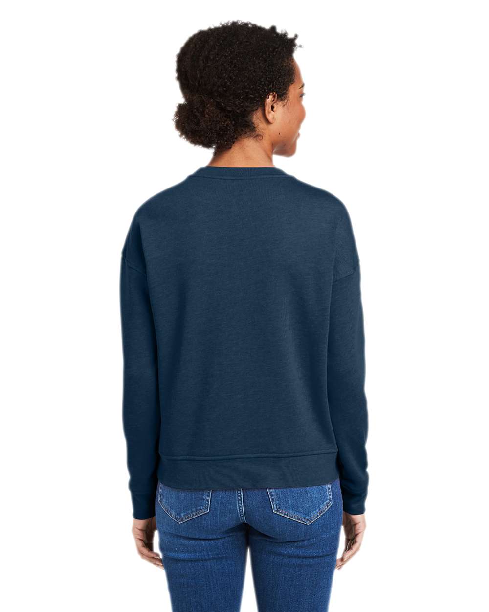 Women's Garment-Dyed Crewneck Sweatshirt