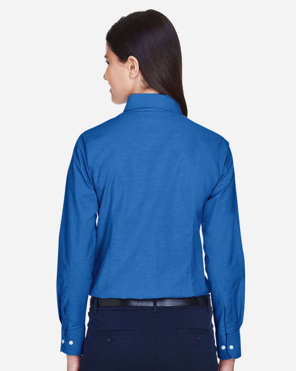 Women's Long Sleeve Oxford Dress Shirt