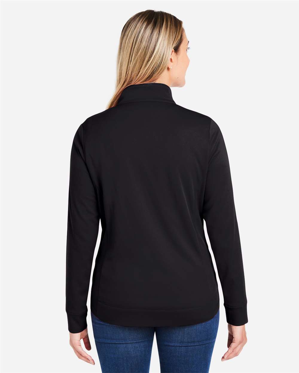 Women's Market Snag Protect Mesh Colorblock Quarter-Zip Pullover