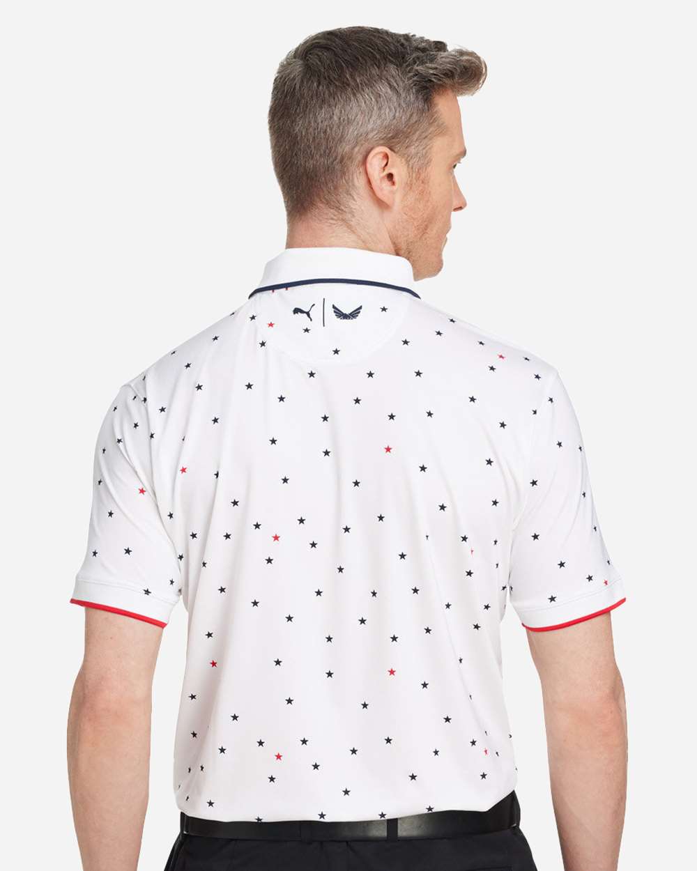 Men's Volition Skylight Patriotic Polo