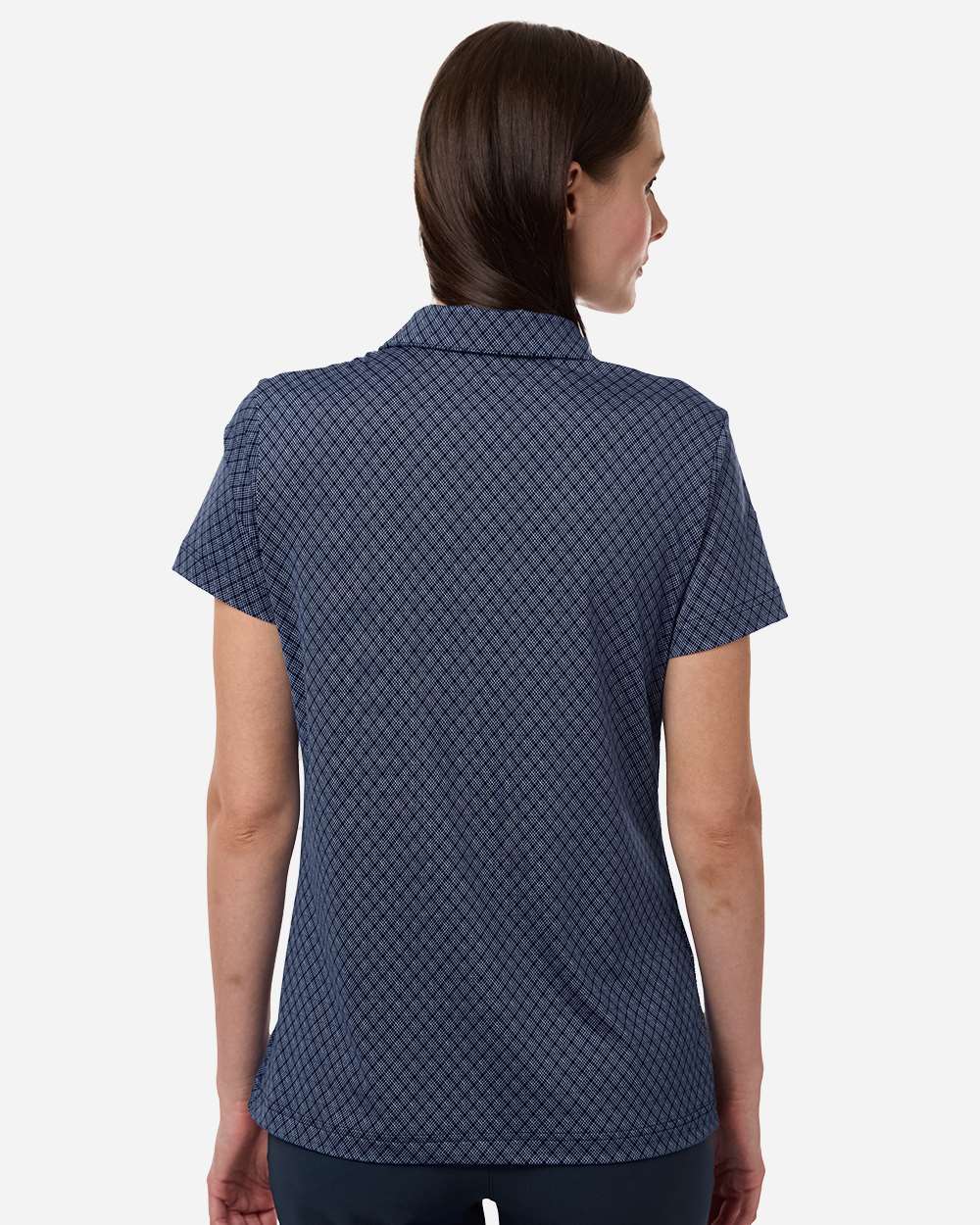 Women's 4-Way Stretch Printed Polo