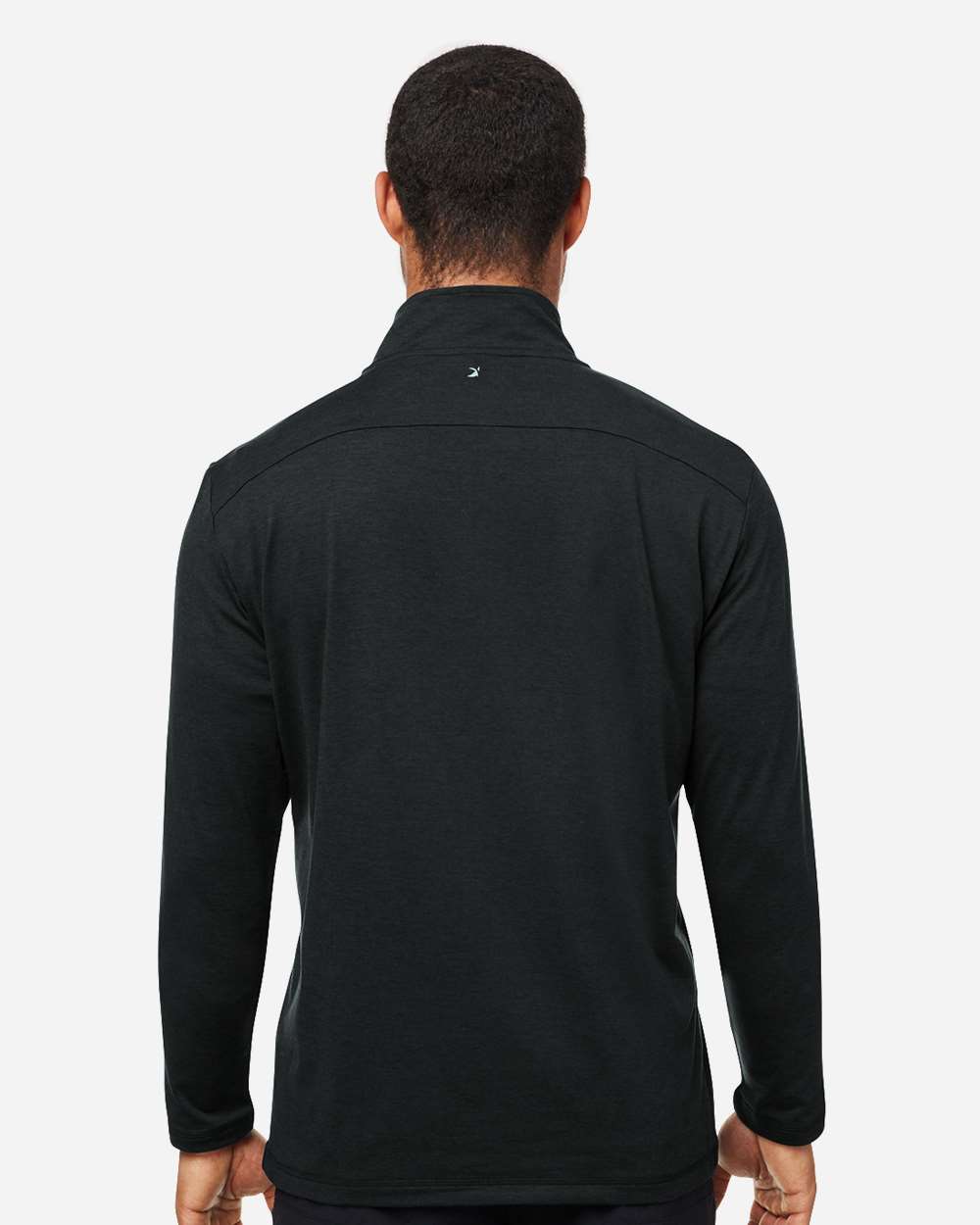 Men's Fairway Marbled Jersey Quarter-Zip Pullover
