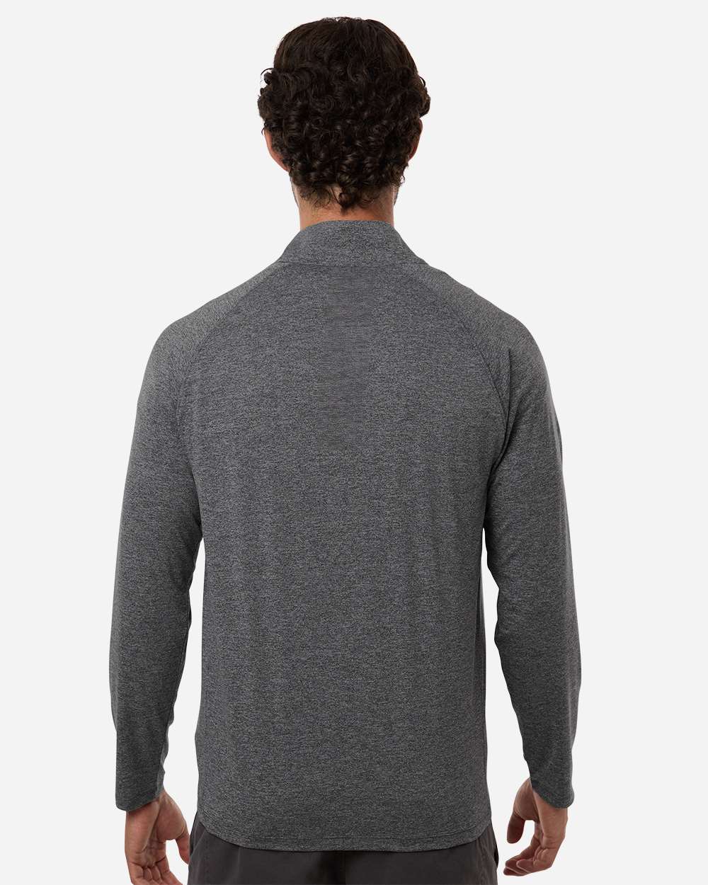 Men's Airweight Heather Quarter-Zip Pullover