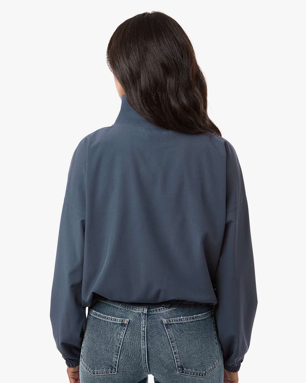 Women's Stretch Woven Quarter-Zip Pullover