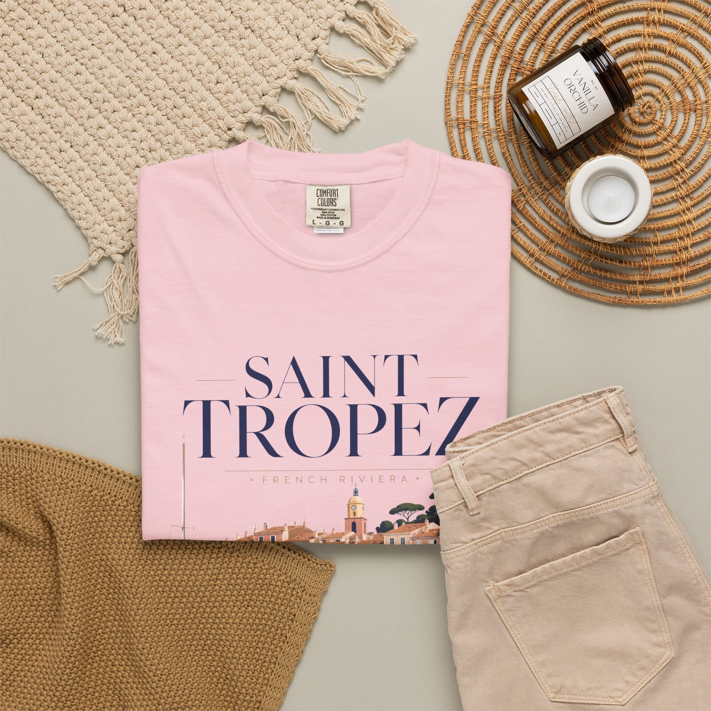 Saint Tropez – French Riviera | Premium Summer Tee