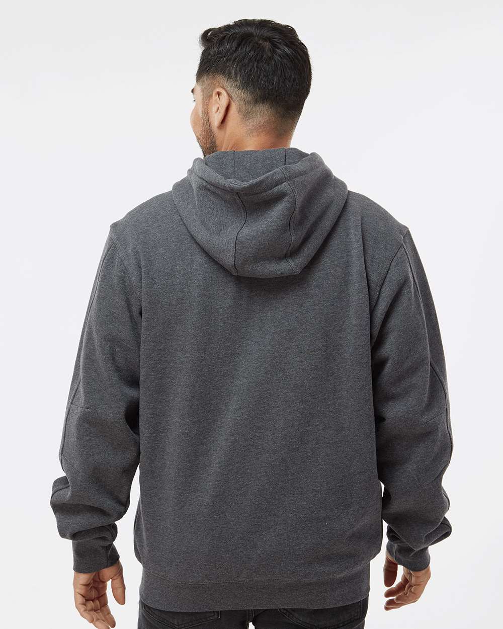 Men's Tall Crossfire Heavyweight Power Fleece Hooded Jacket with Thermal Lining