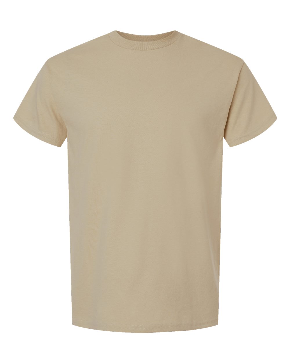 Gildan Men's G2000 Ultra Cotton Adult T-shirt, Tan, Small