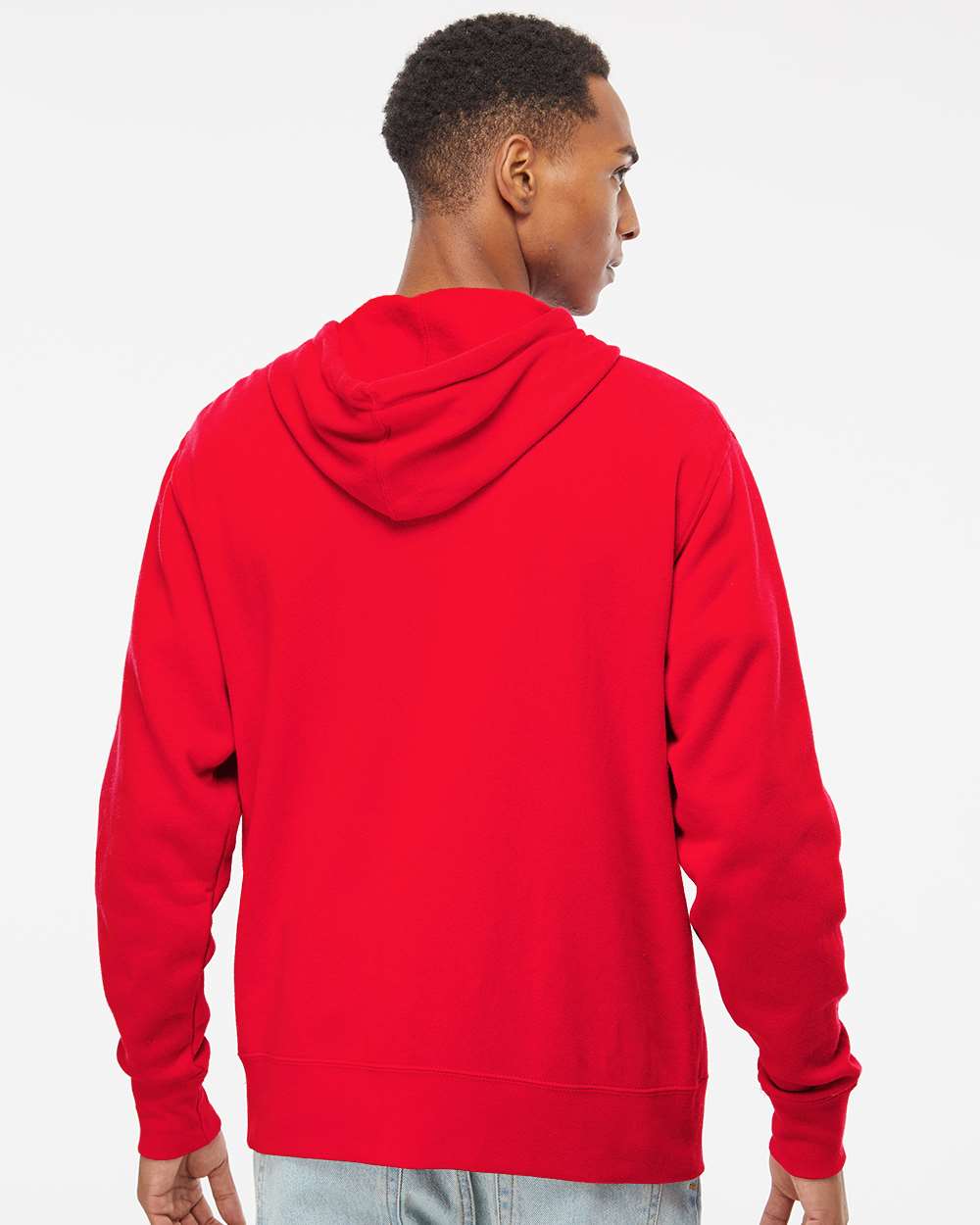 Unisex Lightweight Full-Zip Hooded Sweatshirt