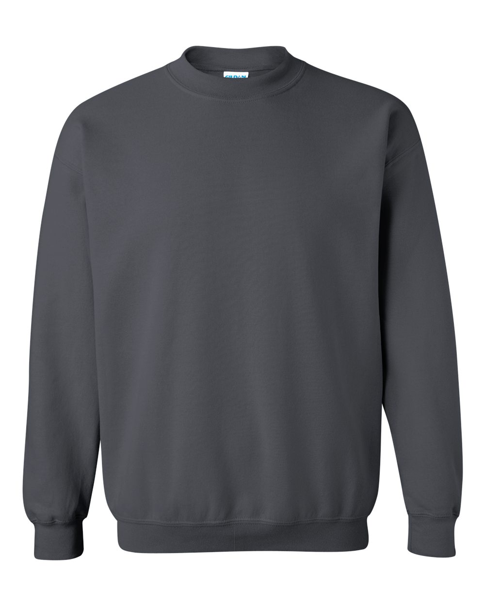 Gildan Mens Softstyle Crewneck Sweatshirt, M, Dark Heather