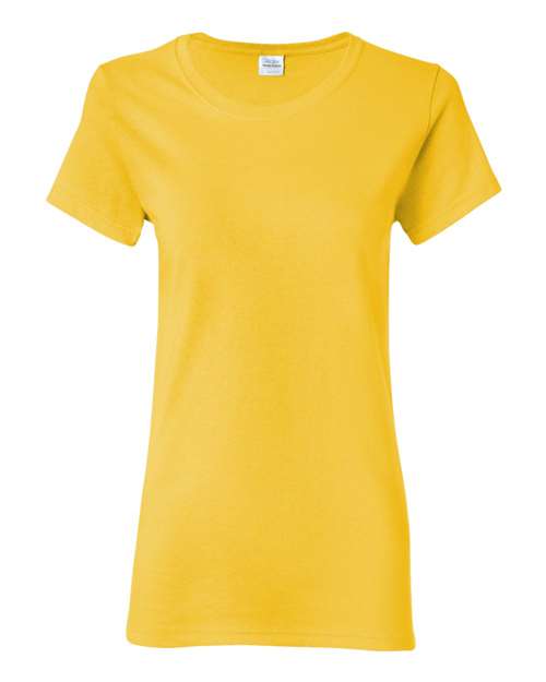 Gildan Women's Heavy Cotton Adult T-Shirt, 2-Pack