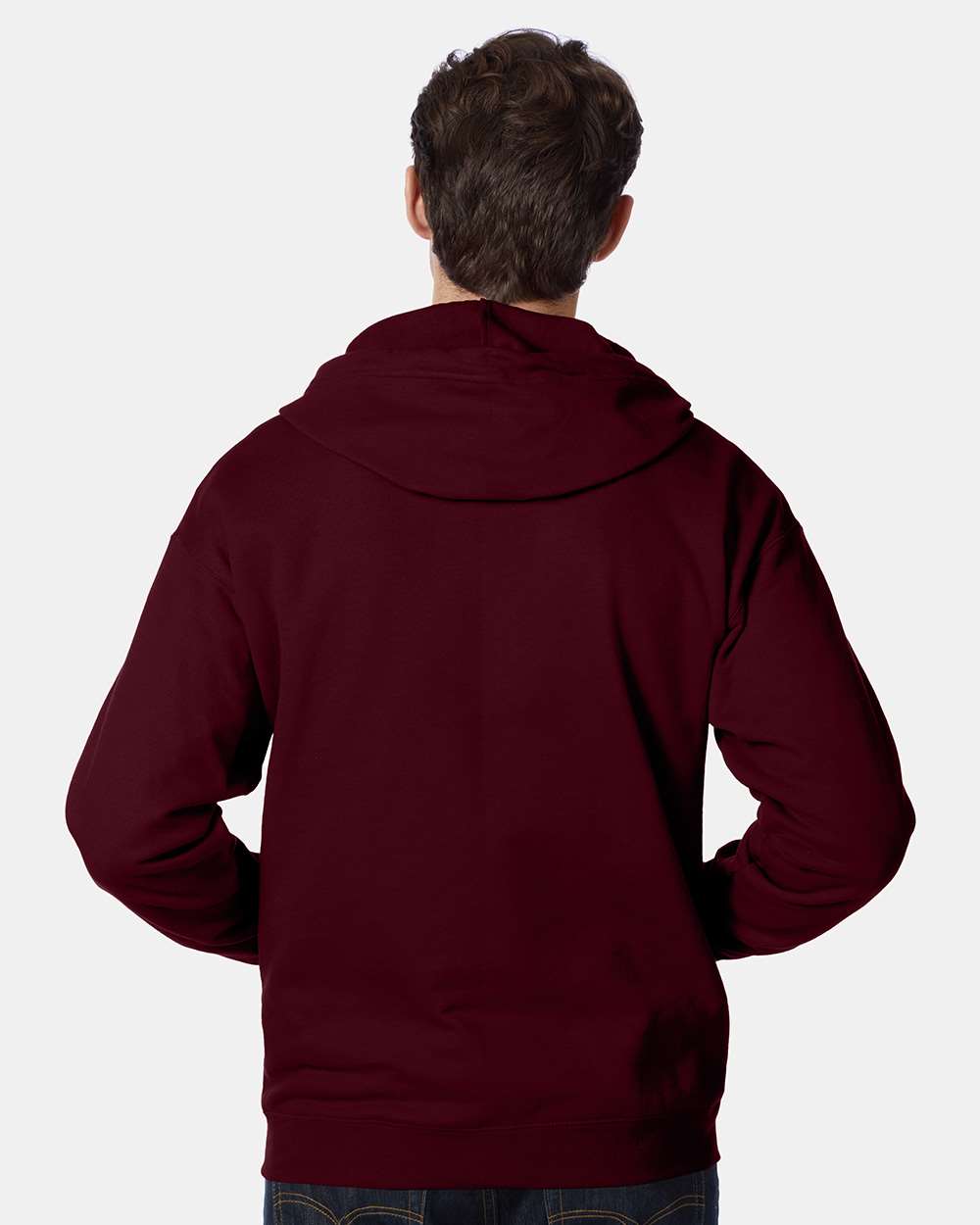 Unisex EcoSmart® Full-Zip Hooded Sweatshirt