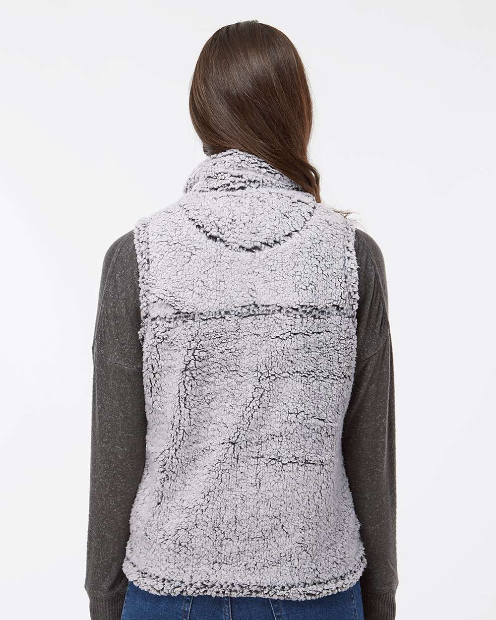 WomenÂ’s Sherpa Full-Zip Vest