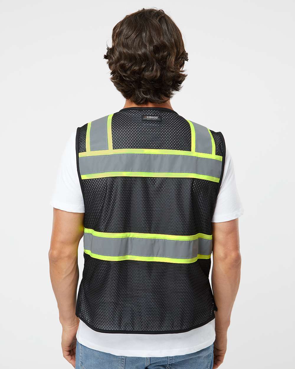 Unisex EV Series® Enhanced Visibility 3 Pocket Mesh Vest