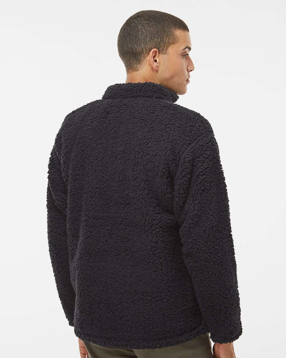 Men's Sherpa Quarter-Zip Pullover