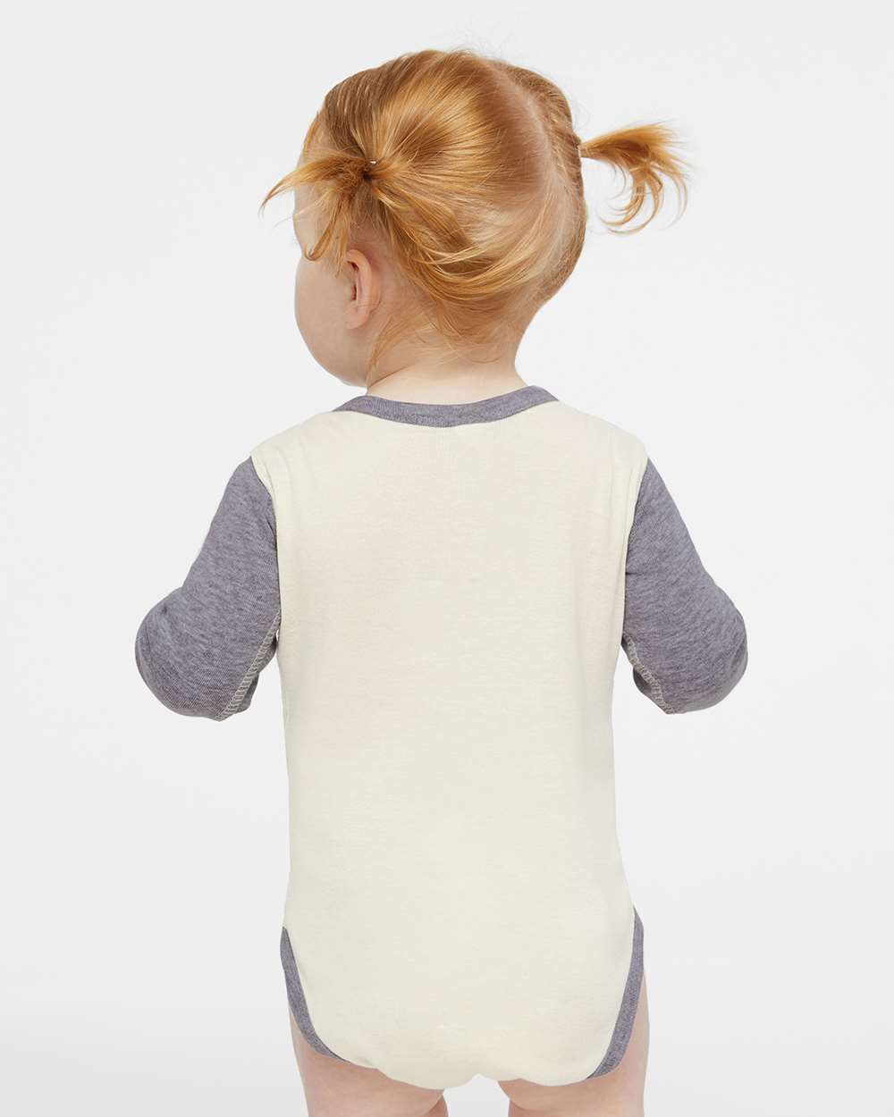 Infant Long Sleeve Baby Rib Bodysuit