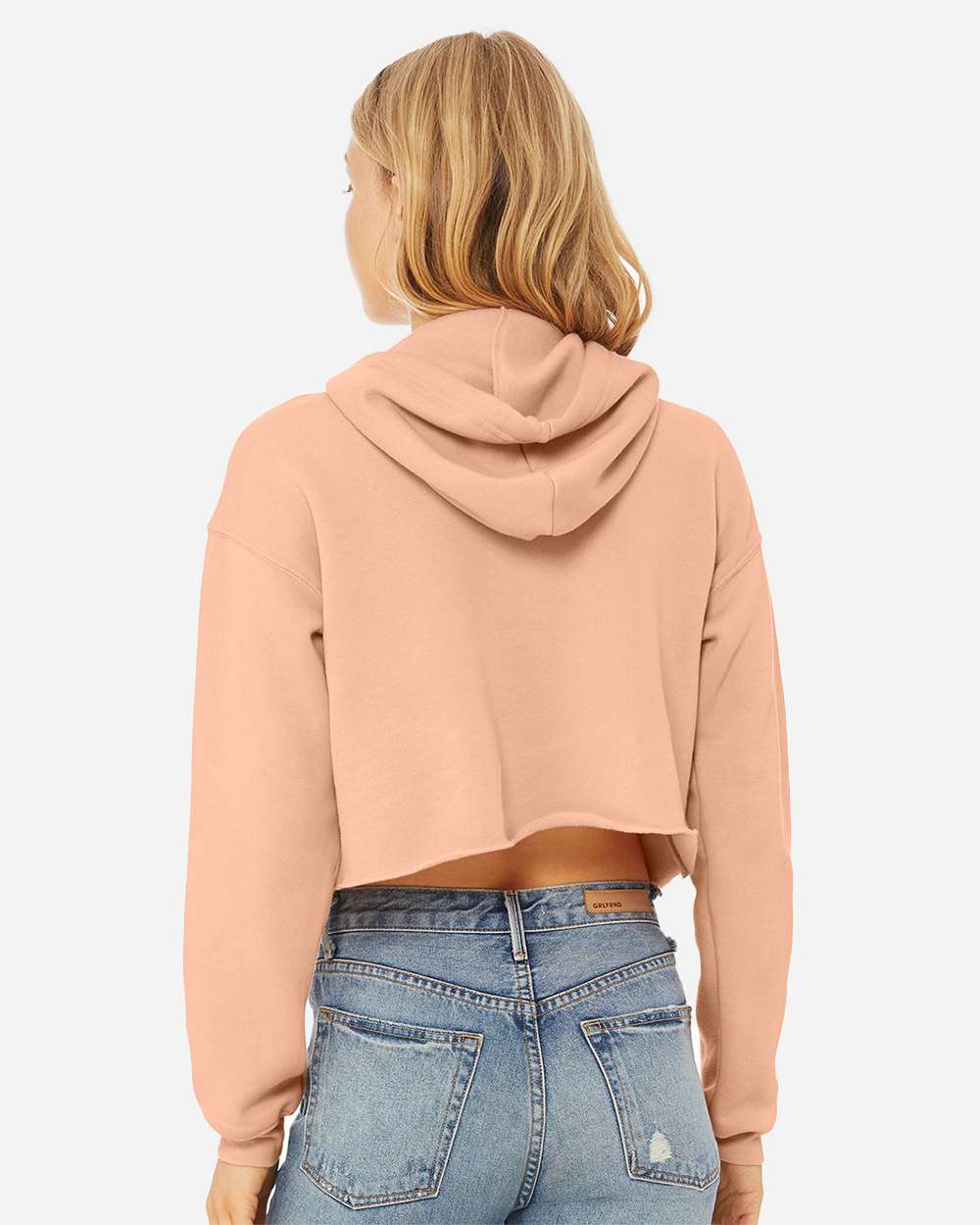 Women's Crop Fleece Hoodie Sweatshirt