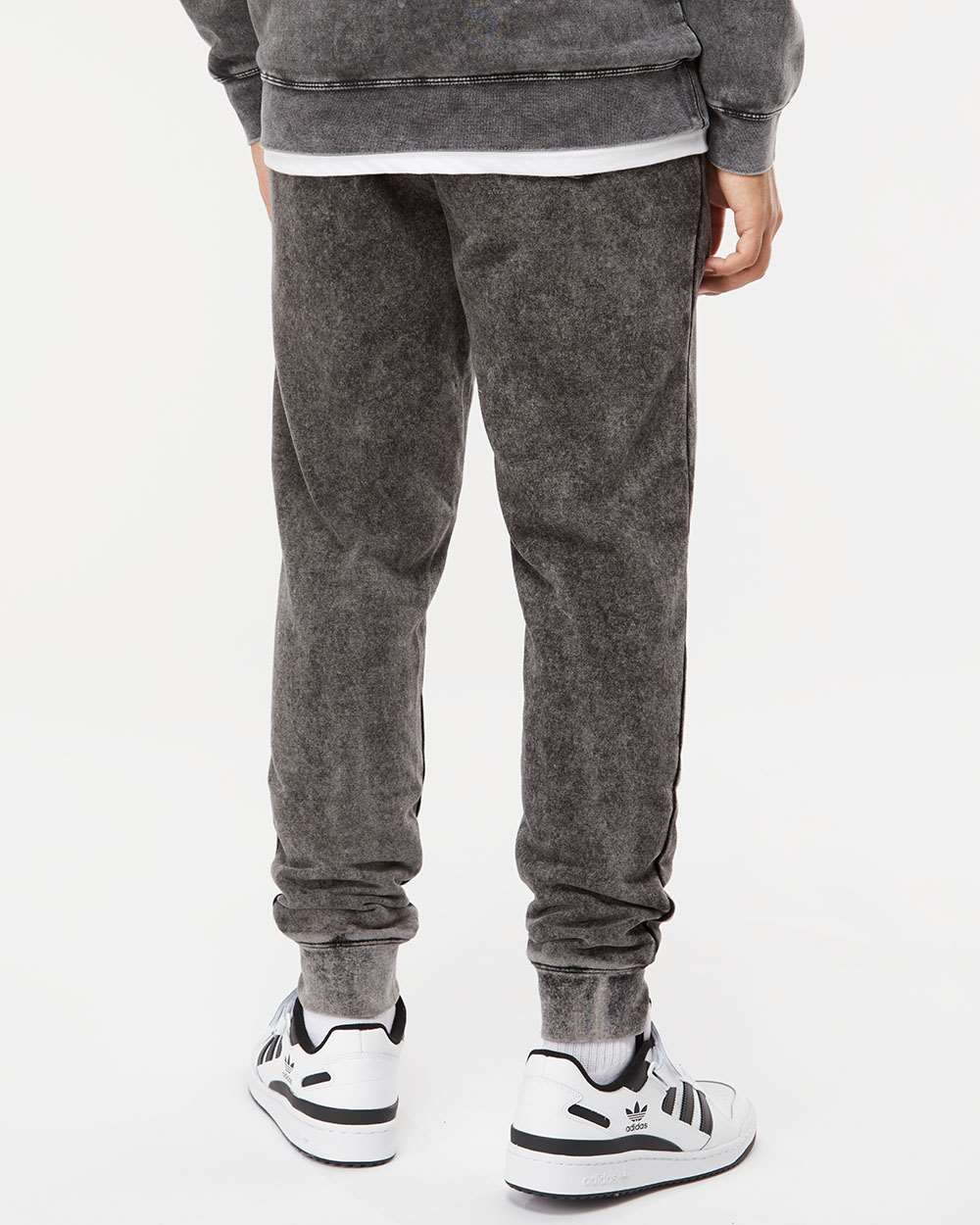 Unisex Mineral Wash Fleece Sweatpants