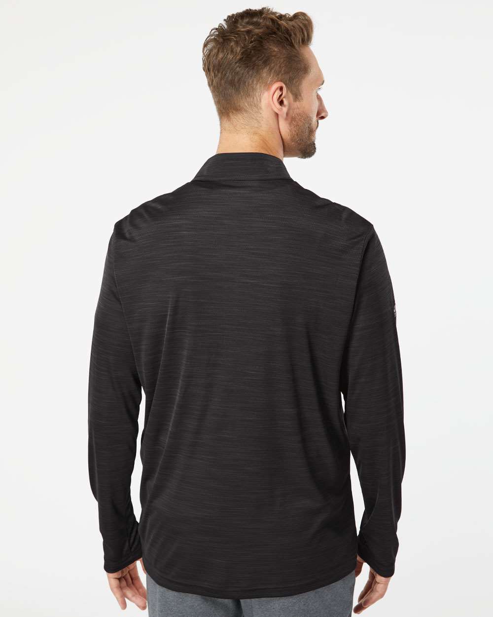 Men's Lightweight Mélange Quarter-Zip Pullover