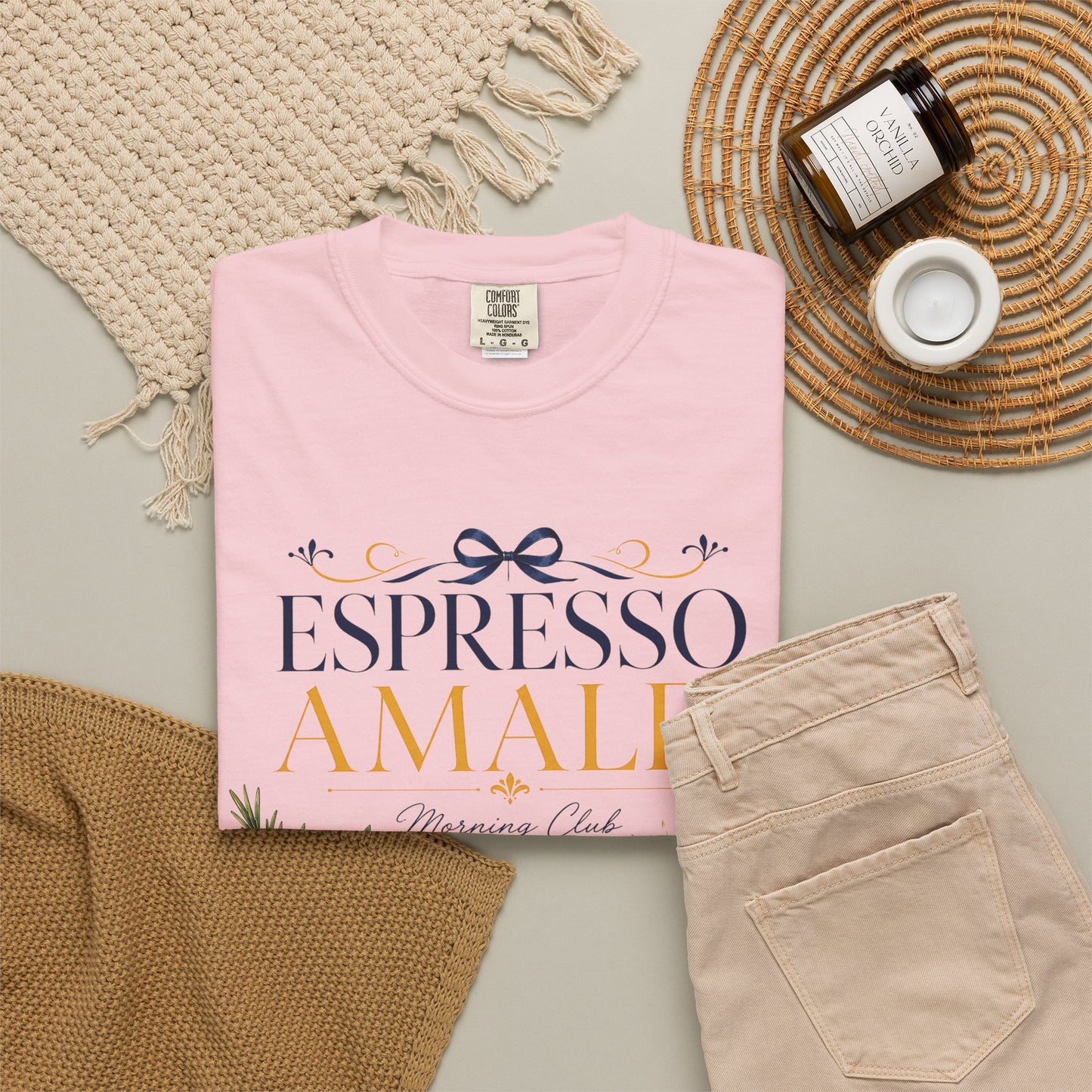 Espresso Amalfi – Morning Club | Premium Summer Tee