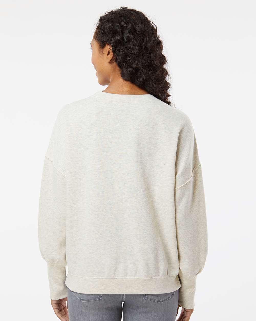 Women's Sueded Fleece Crewneck Sweatshirt