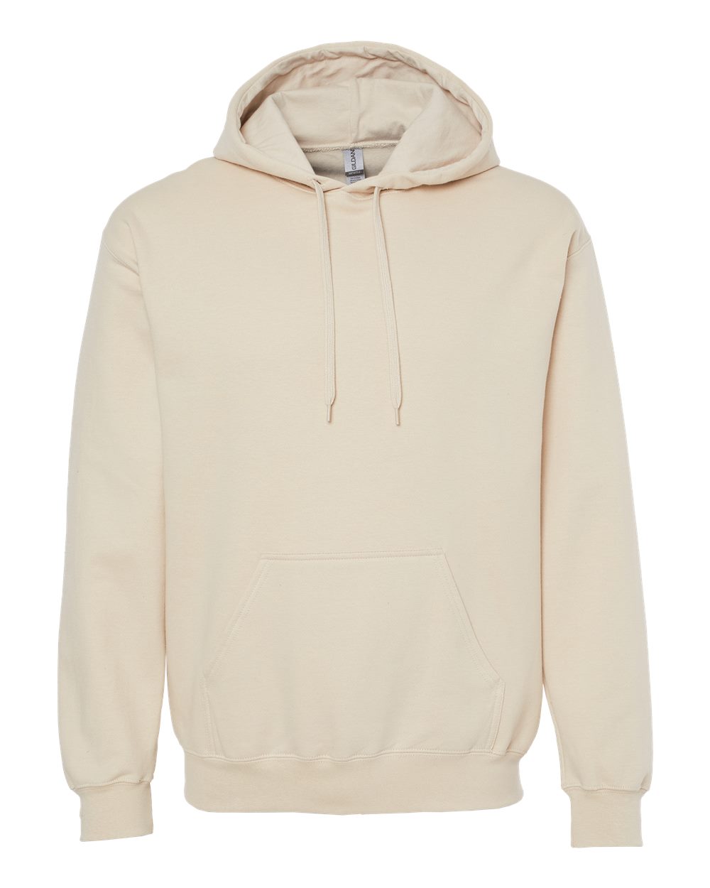 Gildan Unisex Adult Softstyle Fleece Midweight Hoodie (XL) (Sand)