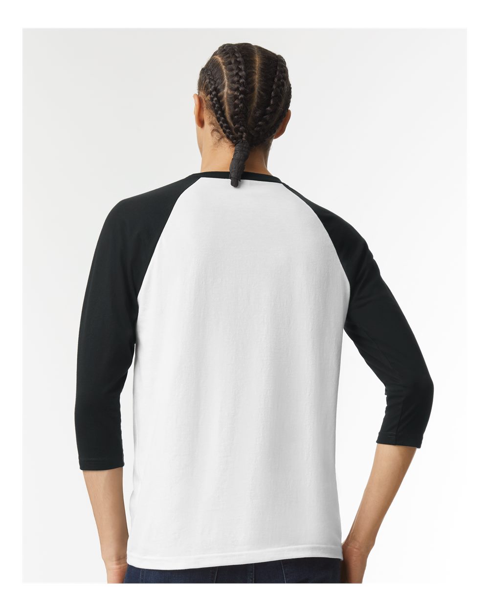 Unisex CVC Three-Quarter Sleeve Tee