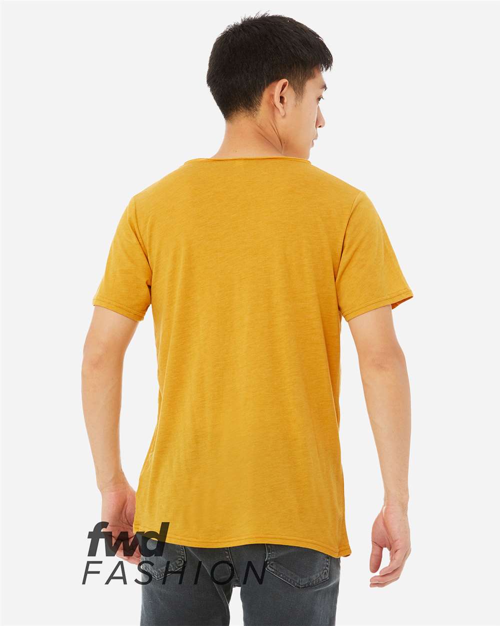 Unisex FWD Fashion Triblend Raw Neck Tee