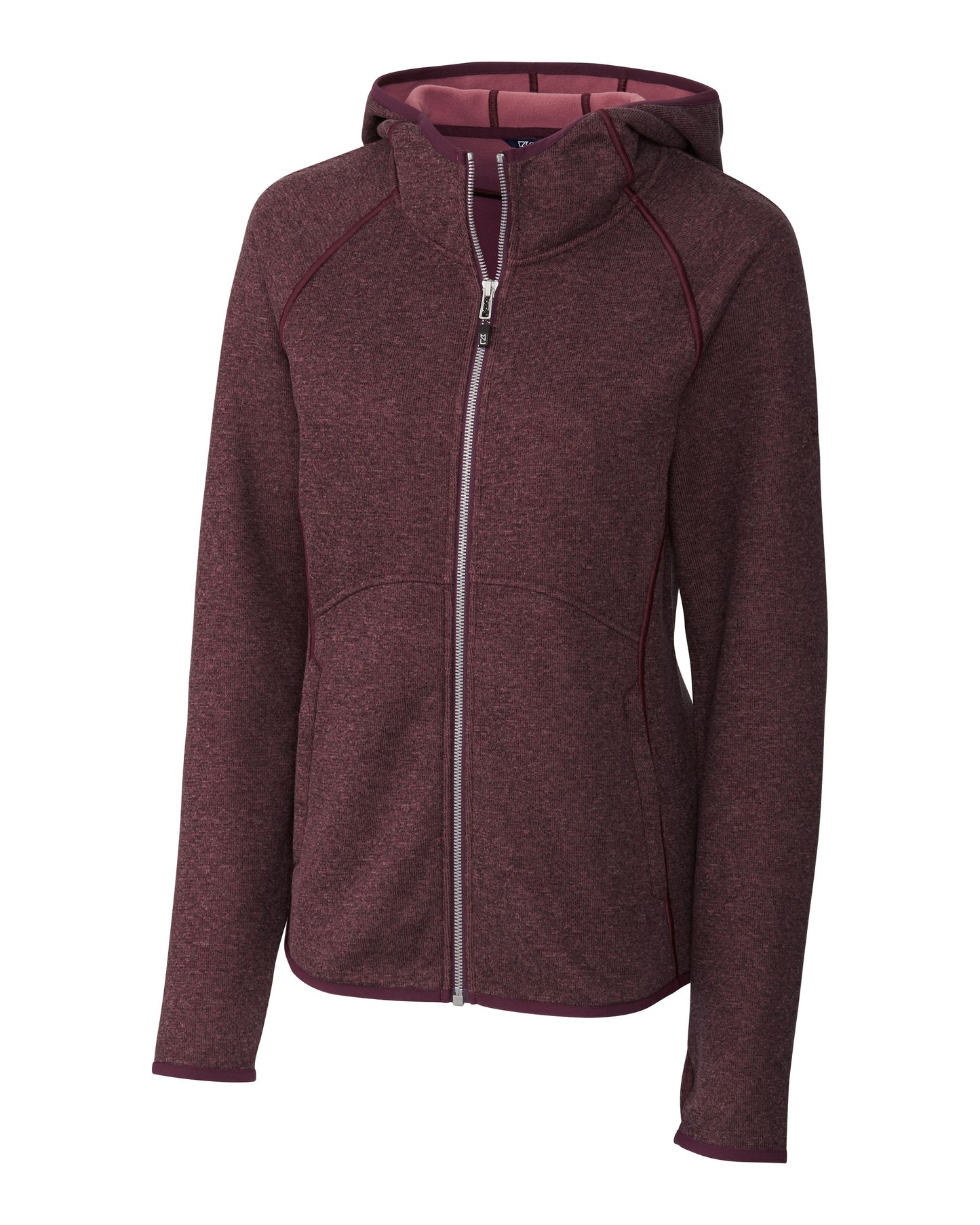 Cutter & Buck Mainsail Sweater Knit Full Zip Hoodie - Women's