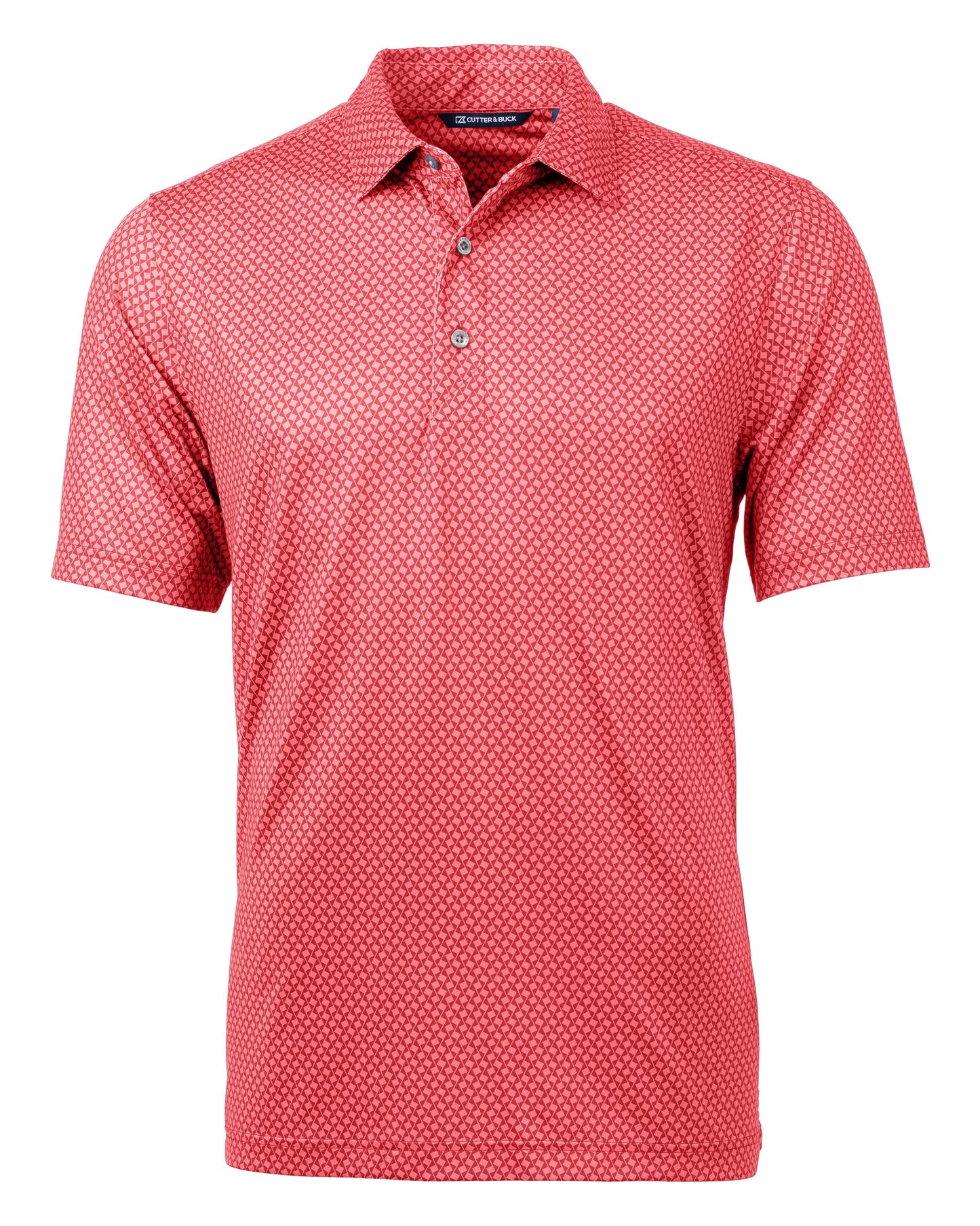 Cutter & Buck Pike Banner Print Stretch Polo - Men's
