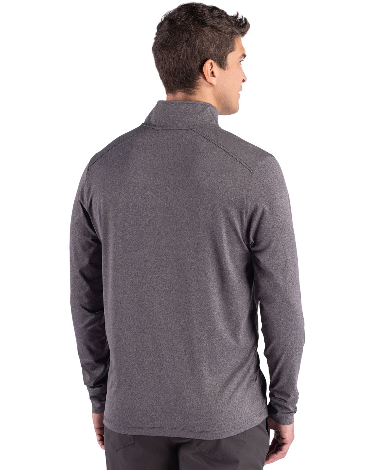 Cutter & Buck Forge Recycled Four-Way Stretch Mens Quarter Zip Pullover