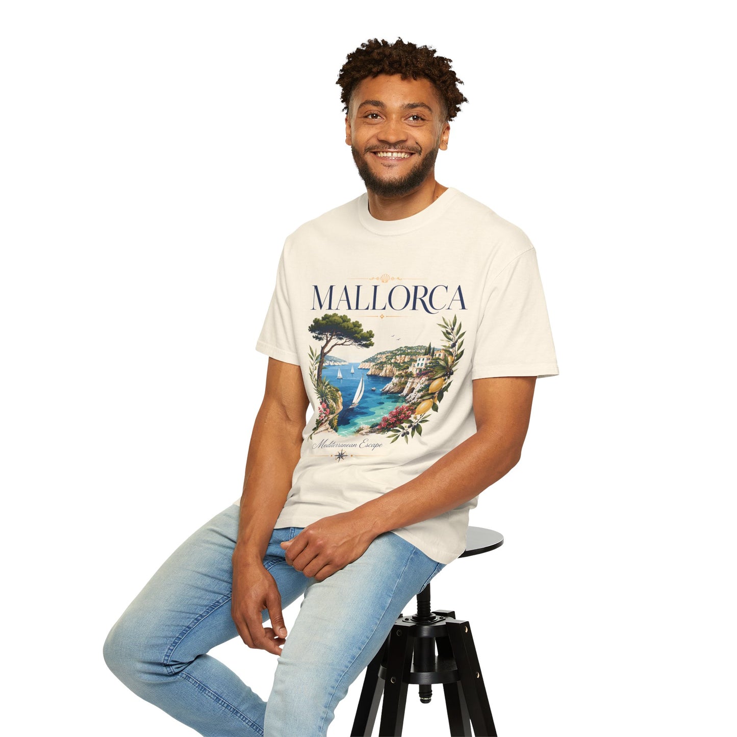 Mallorca Mediterranean Escape – Coastal Paradise | Premium Summer Tee