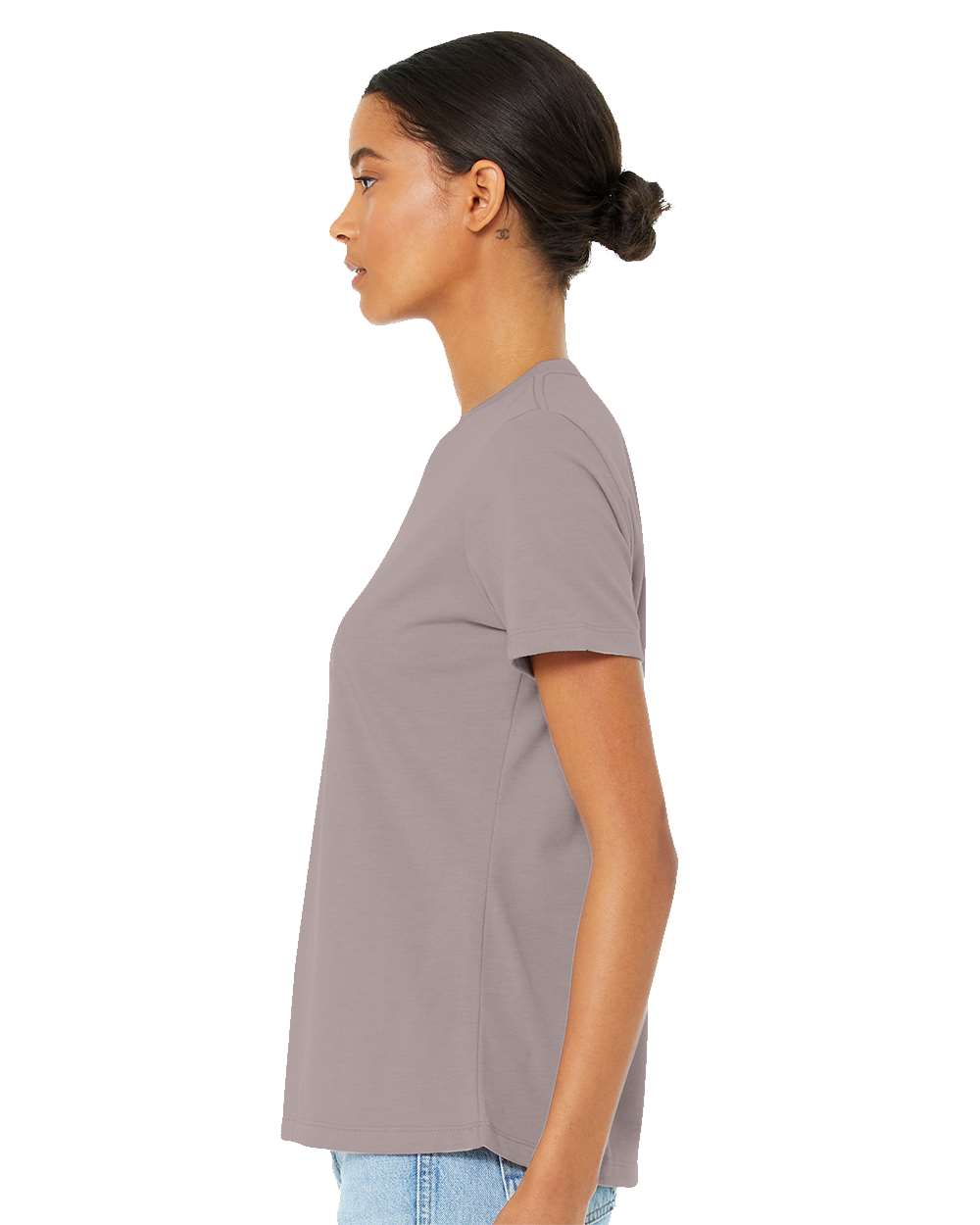 WomenÂ’s Relaxed Fit Heather CVC Tee