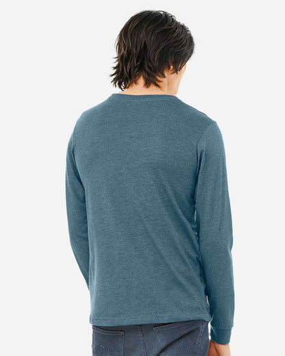 Heather CVC Long Sleeve Tee