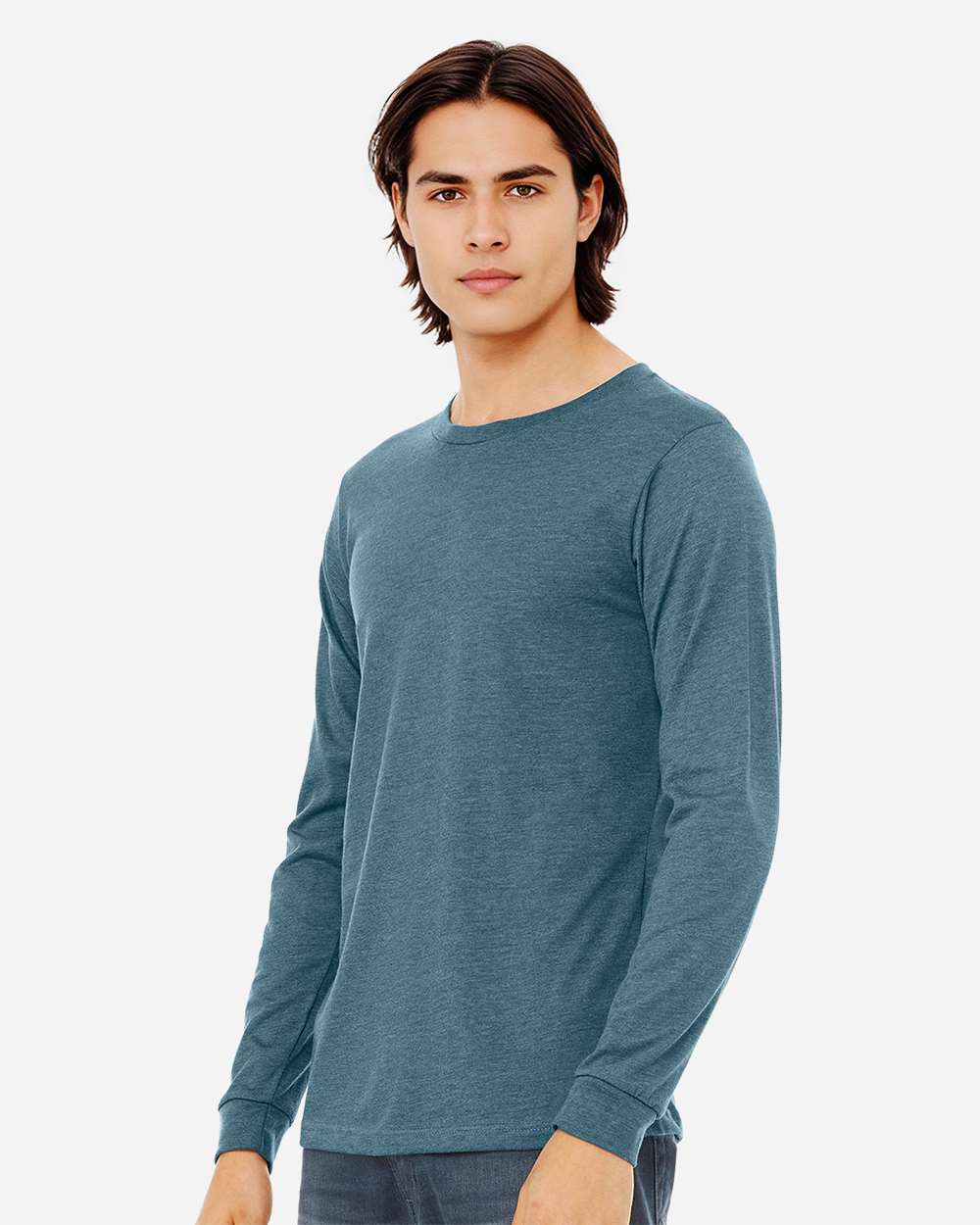 Heather CVC Long Sleeve Tee
