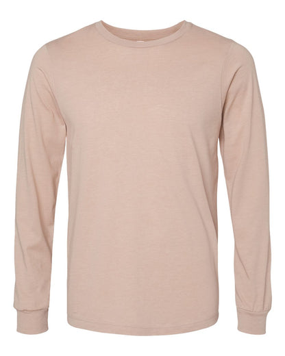 BELLA + CANVAS 3501CVC Heather CVC Long Sleeve Tee